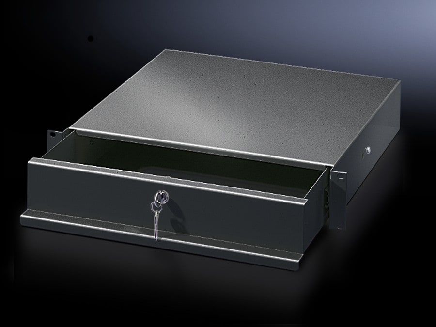 Rittal - Tiroir de rangement 19", 2U