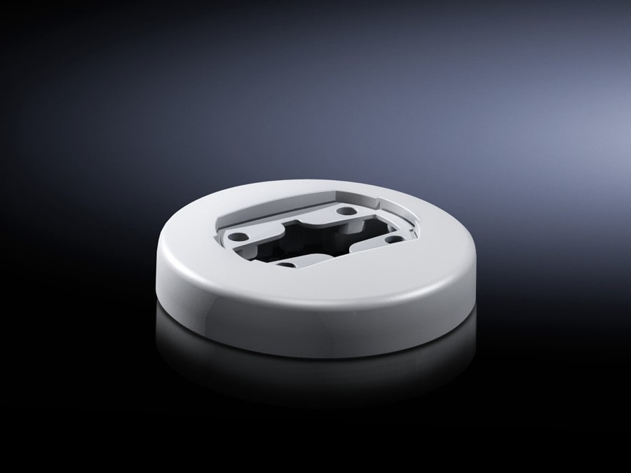 Rittal - Fixation pour bras porteur 60 D130mm RAL7035