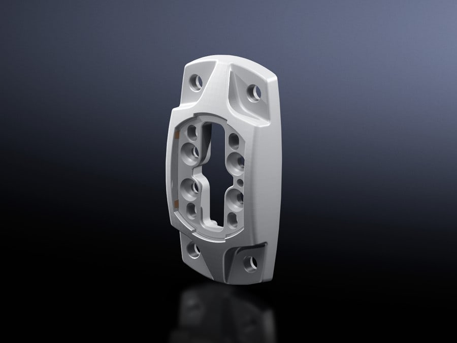 Rittal - Fixation mur/sol petit format pour bras porteur 60