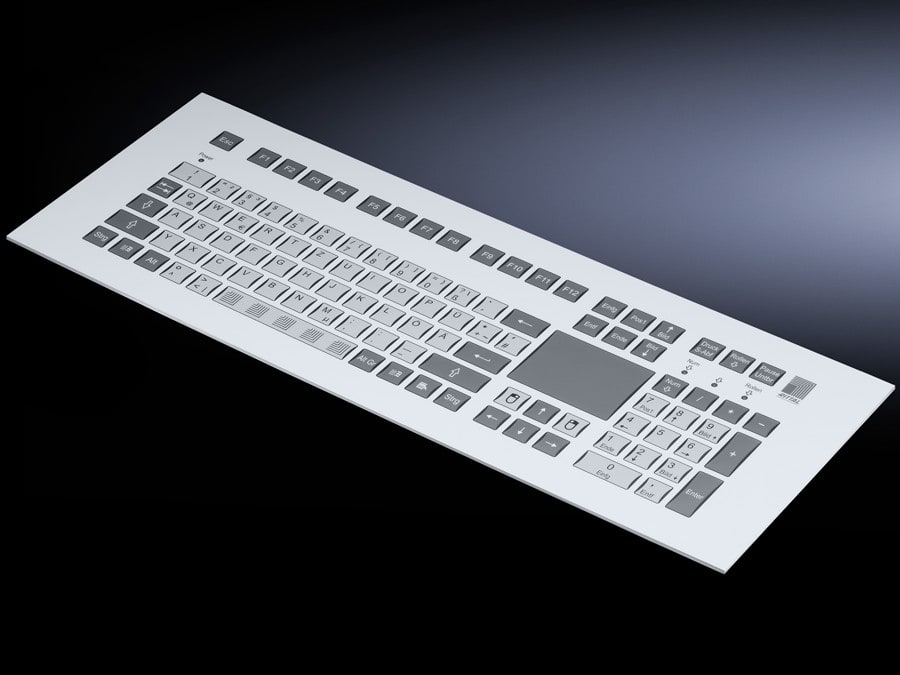 Rittal - Clavier à encaster 19"-4U-allemand