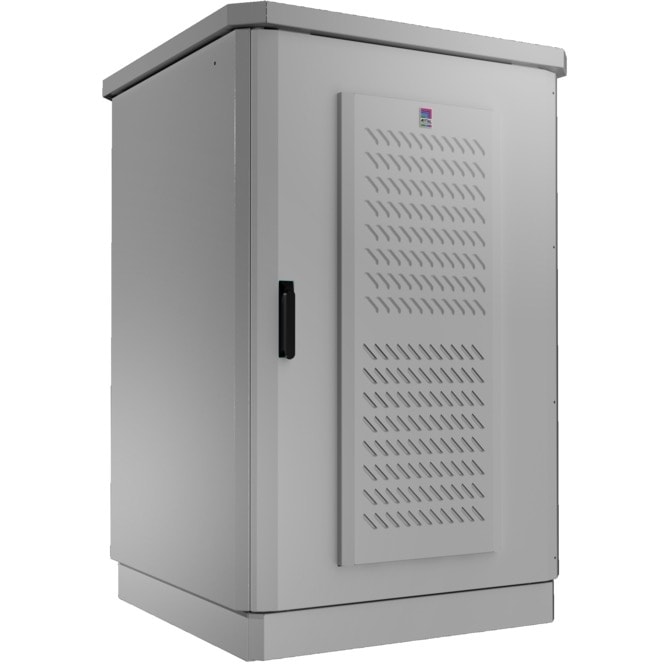 Rittal - Baie outdoor - CS - Toptec - H1200 L800 P800 - Inox - double peau pour extérieur