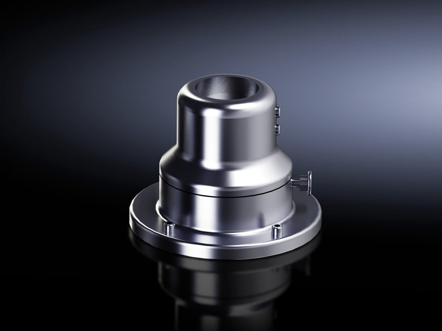 Rittal - Fixation sol pivotante en inox