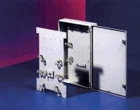 Rittal - 2 Patch-panel pour 12 connecteurs ST