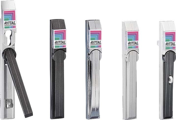 Rittal - 1 Poignée Ergoform-S nickelée pour coffret électrique et pupitre