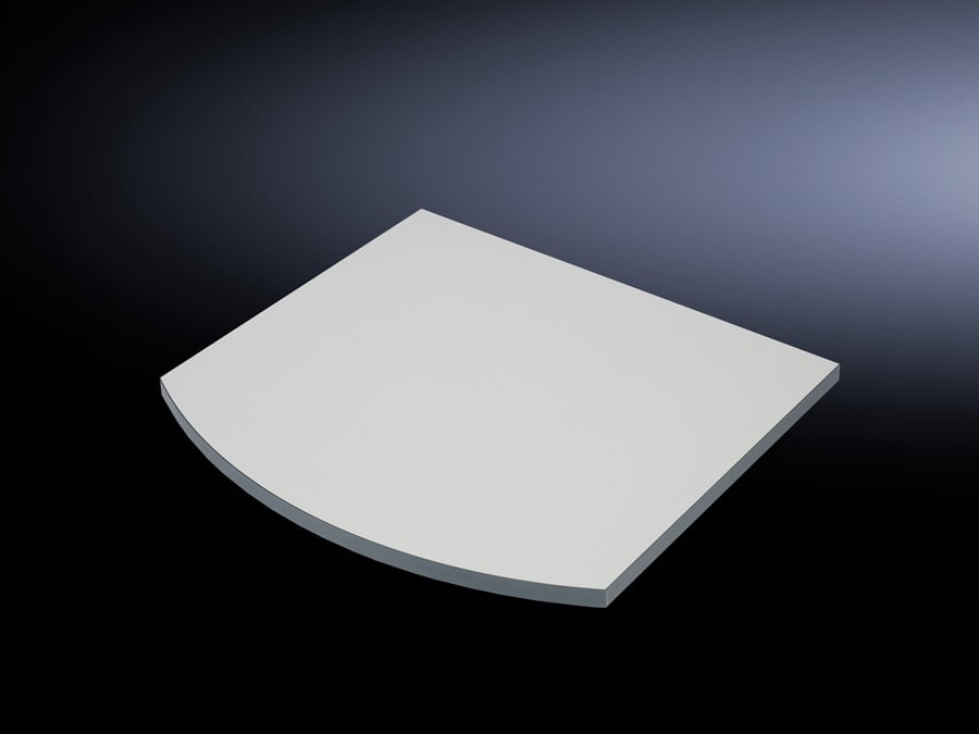 Rittal - Table de travail - H38mm L1000mm P895mm - Bordure du plan de travail : RAL 7015