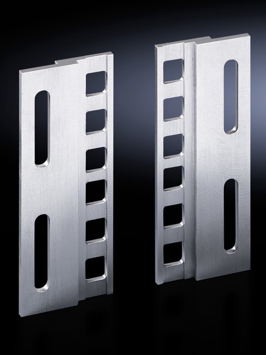 Rittal - Adaptateur métrique/19" 2SU / 1U
