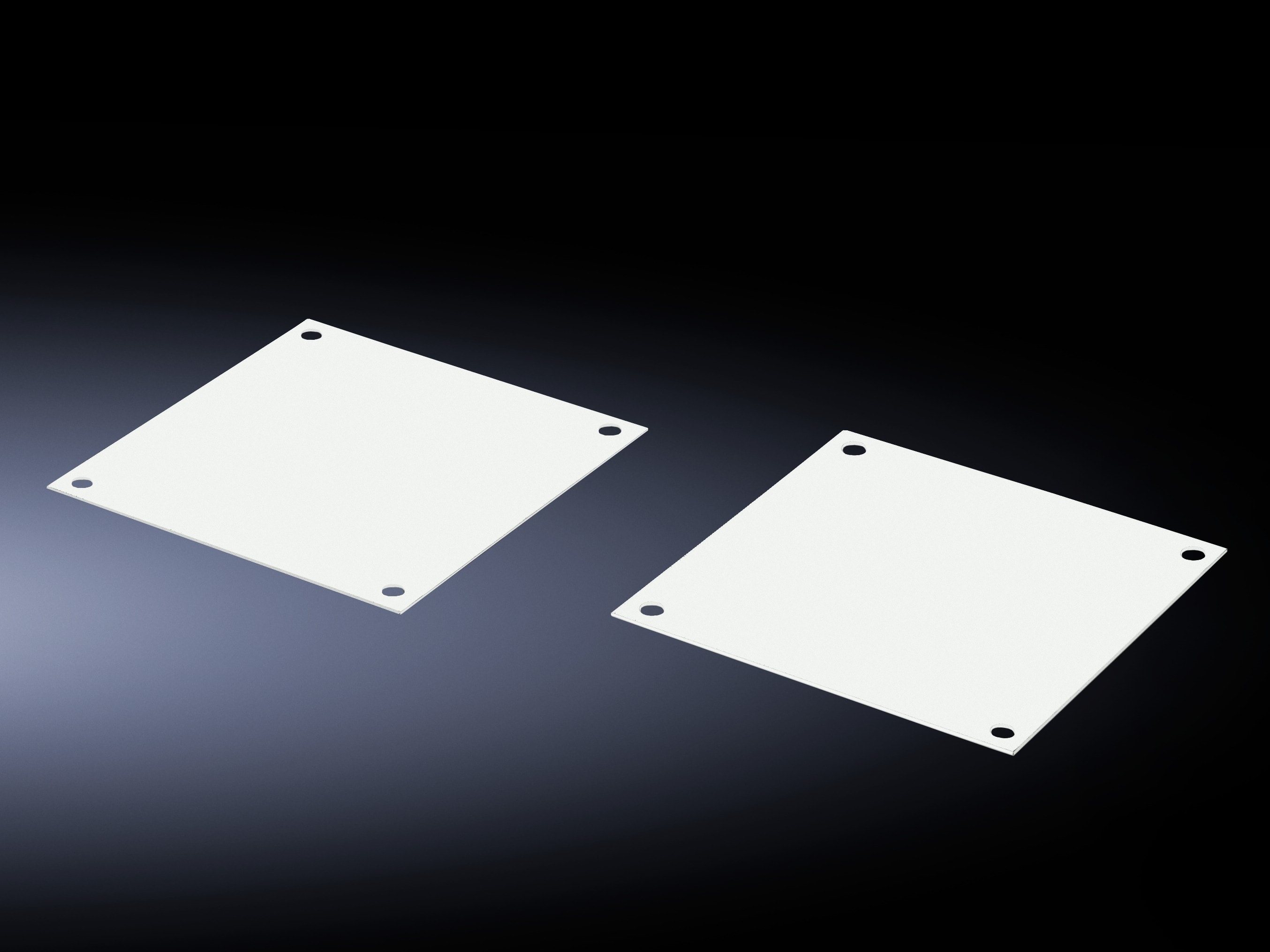 Rittal - Plaques de recouvrement pour ouïes de ventilation pour FlatBox