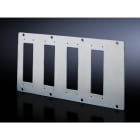 Rittal - Plaque modulaire 4 découpes pour armoire TS