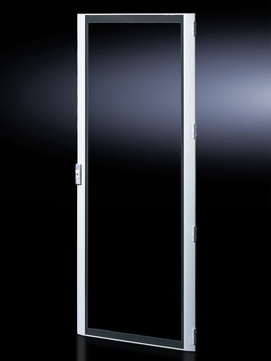 Rittal - Porte vitrée RAL7035/RAL9005-IP55