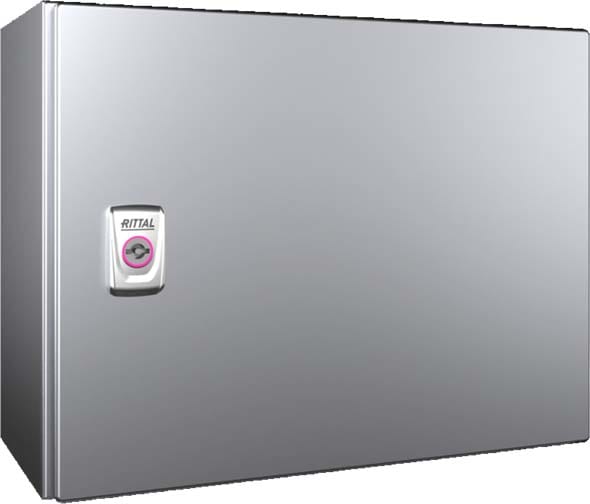 Rittal - Coffret électrique - AX- inox - 1P - H300 L380 P210 - IP66 - plaque de montage