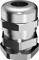 Rittal - 15 Passe-câbles à vis M 12x1,5 en laiton - SZ - presse-étoupe et contre-écrou