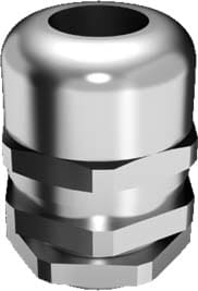 Rittal - 15 Passe-câbles à vis M 16x1,5 en laiton - SZ - presse-étoupe et contre-écrou