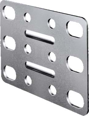 Rittal - Kit de juxtaposition armoires VX25 avec des armoires existanntes TS8 - acier