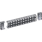 Rittal - 2 Rail de montage 23 x 64 mm -VX - L400 - pour armoires électriques VX et VX SE