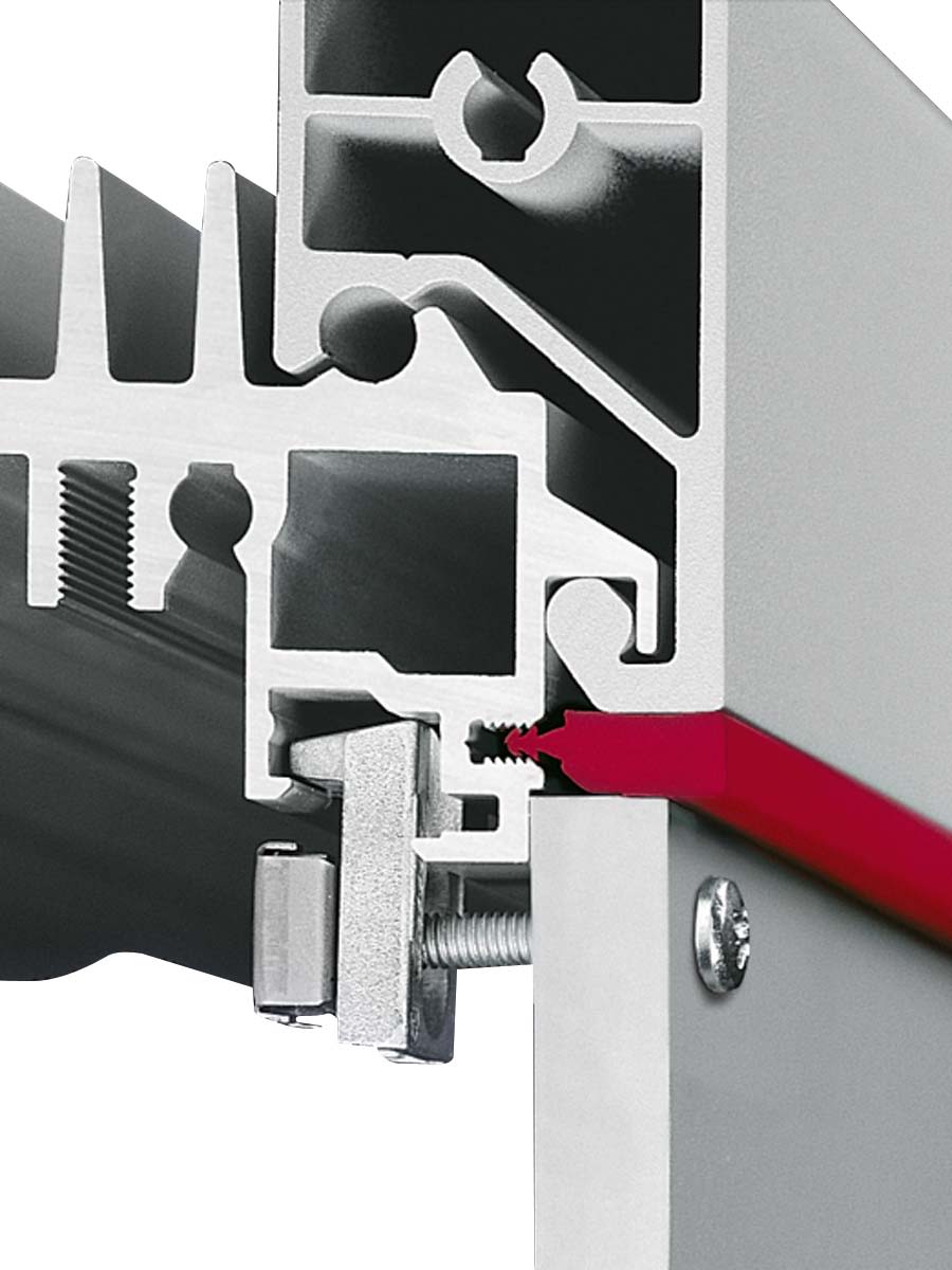 Rittal - 30 Jeu de fixation pour face avant M4