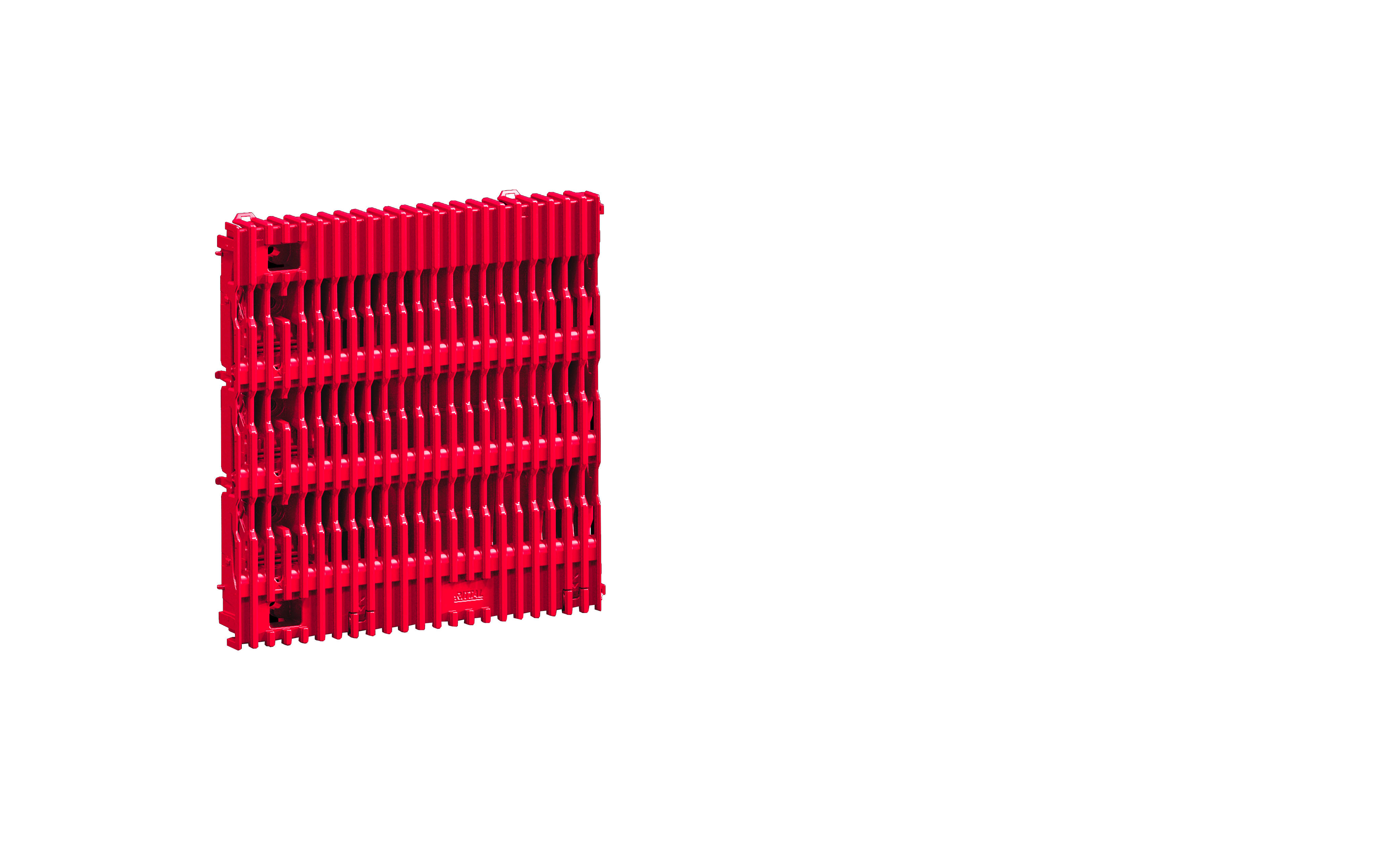 Rittal - 6 Modules de base RiLineX tripolaire, L = 200 mm