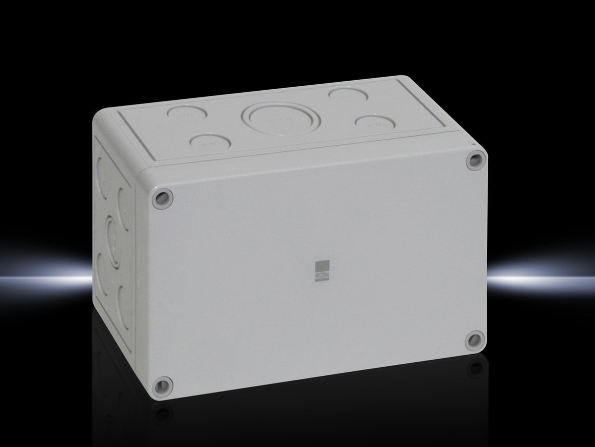 Rittal - Coffret en polycarbonate RAL7035L180H110P90