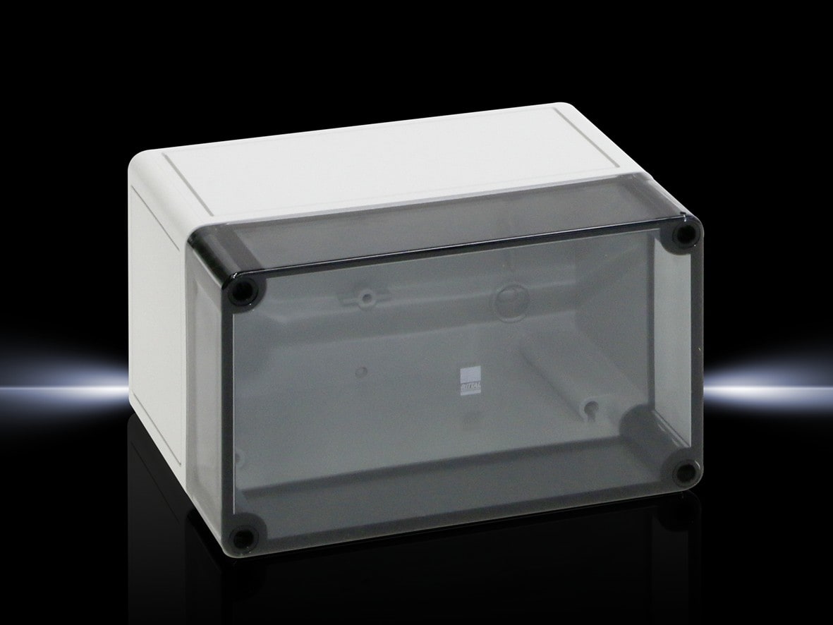 Rittal - Boîtiers PK couvercle transparent en polycarbonate L111 P180 H110
