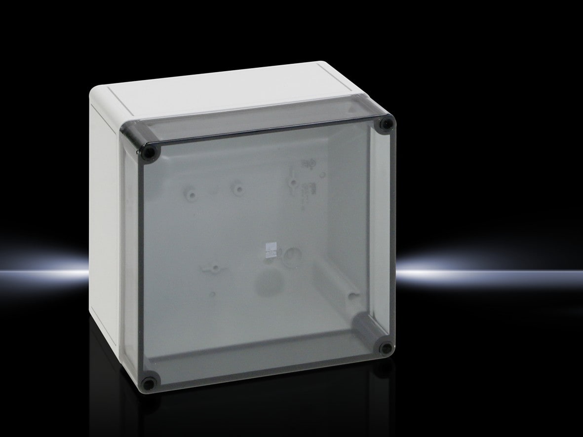 Rittal - Boîtiers PK couvercle transparent en polycarbonate L111 P182 H180