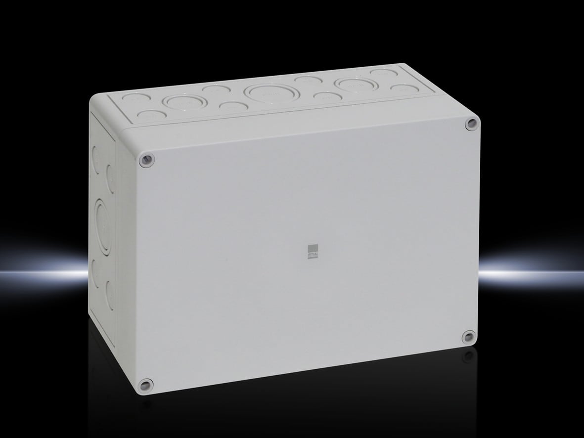 Rittal - Coffret en polycarbonate RAL7035L254H180P111