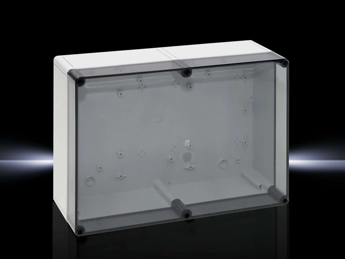 Rittal - Boîtiers PK couvercle transparent en polycarbonate L111 P360 H254