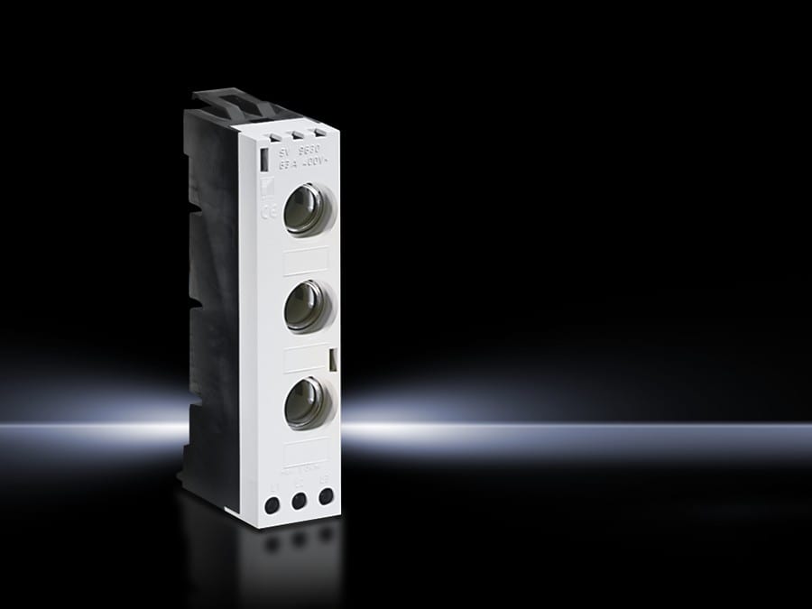 Rittal - Socles fusible curseur Mini-PLS - Courant nominal 63 A.