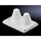 Rittal - Plaque passe-câbles ISV Avec tétines jusqu'à Ø 66 mm