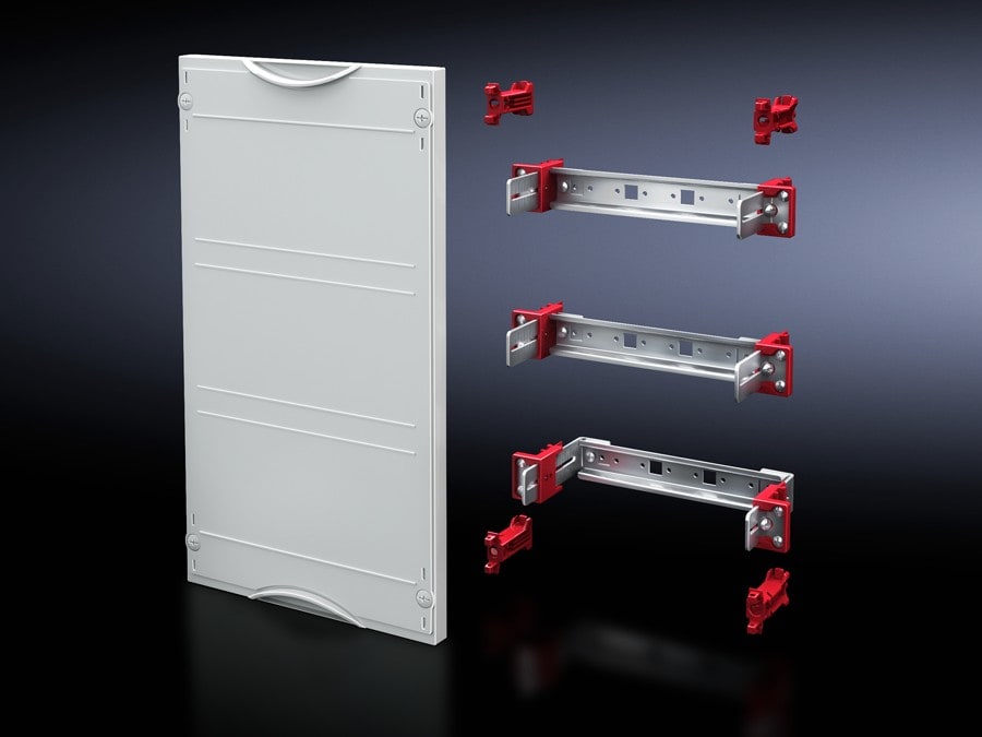 Rittal - Module à rails porteurs d'appareillages RAL7035