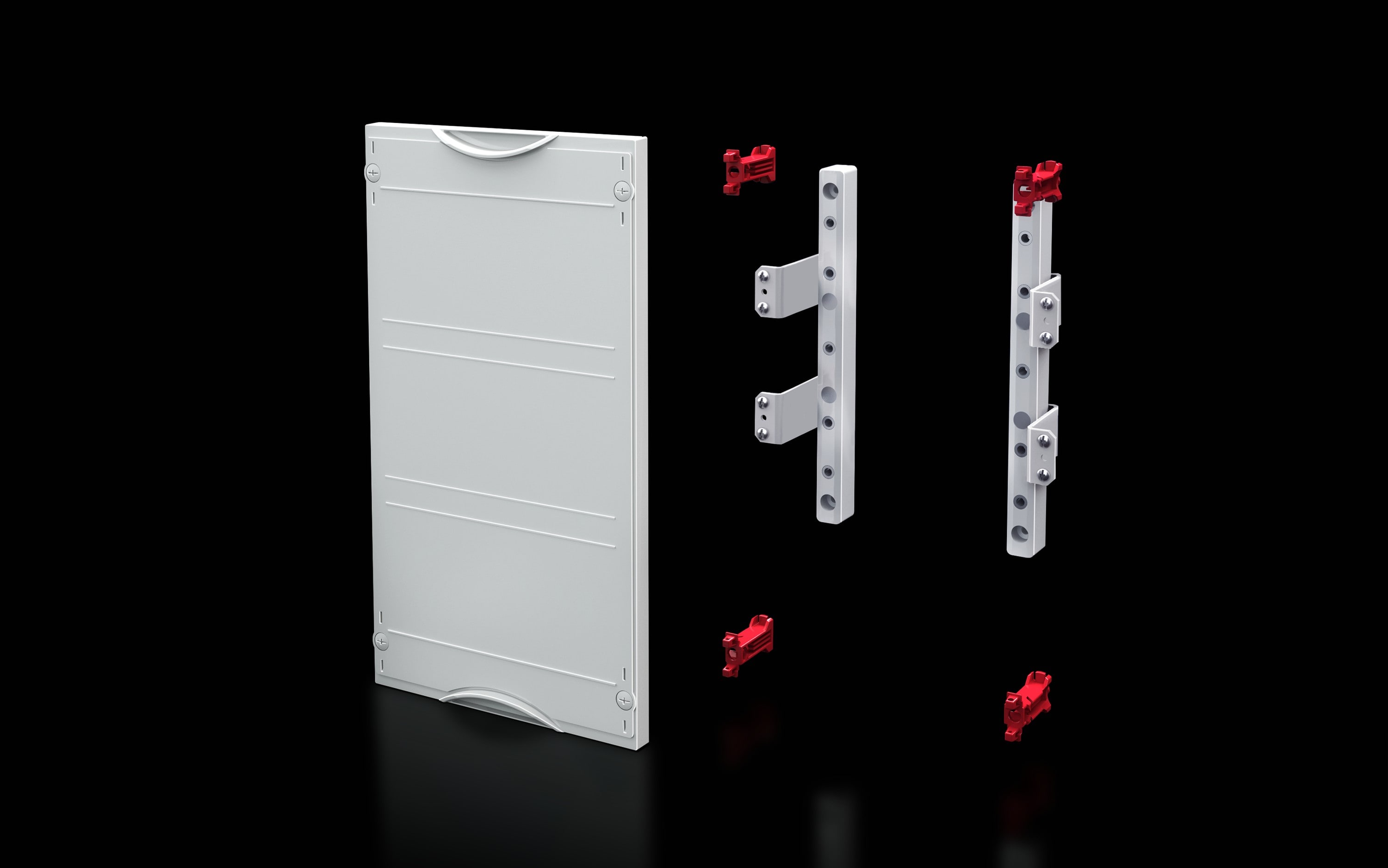 Rittal - Module coupe-circuit à fusibles HPC 3U L 250mm 3 UL H150mm