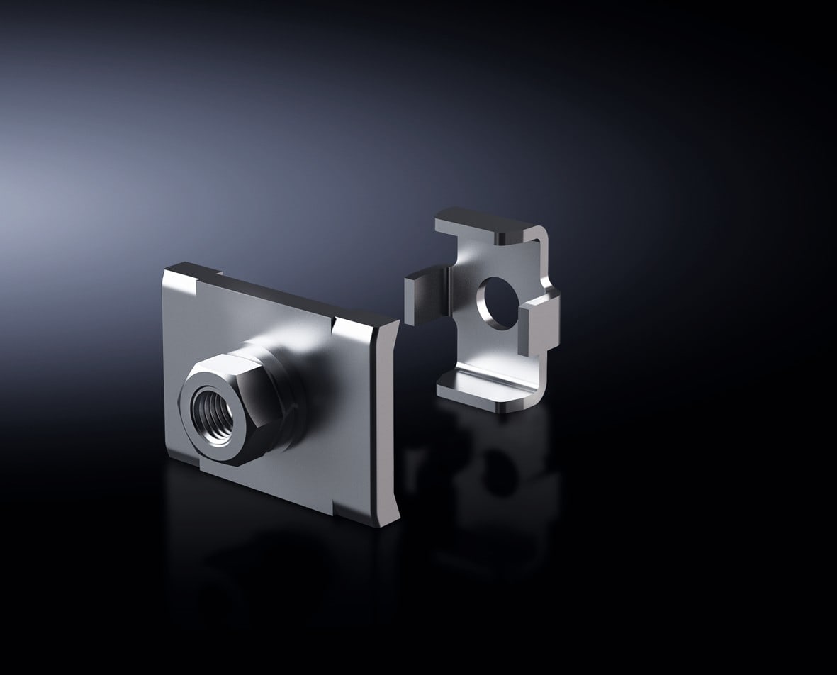 Rittal - Plaque raccordement Flat-PLS