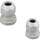 Rittal - 3 Passe-câbles à vis M 63x1,5 polyamide - SZ - presse-étoupe et contre-écrou