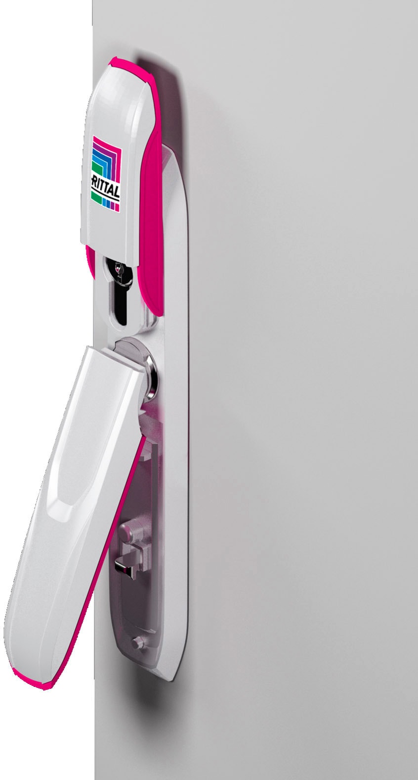 Rittal - Poignée confort - AX - coffrets AX - Serrure ASSA