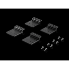 Rittal - 4 Équerres de montage pour montants 19" standard - VX IT