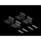 Rittal - 4 Équerres de montage pour montants 19" dynamic - VX IT