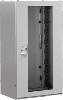 Rittal - Baie réseaux TX CableNet - avec portes vitrées - H1200 L600 P600
