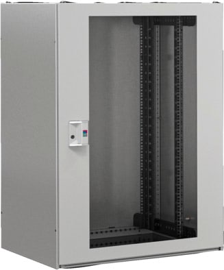 Rittal - Baie réseaux TX CableNet - avec portes vitrées - H1200 L800 P800