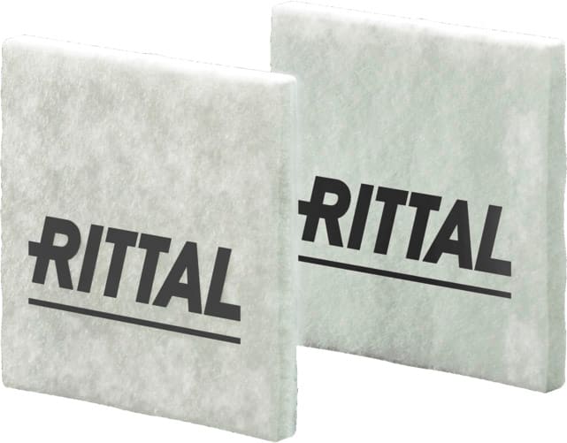 Rittal - 5 Cartouches filtrantes non tissée - H89 L89 P10