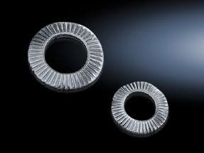 Rittal - 100 Rondelle de contact dentelée pour filetage M8 - SZ