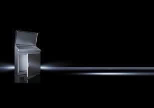 Rittal - Pupitre monobloc inox L1200H960P400