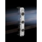 Rittal - 10 Plastron de protection contre les contacts - Gamme Distribution de courant