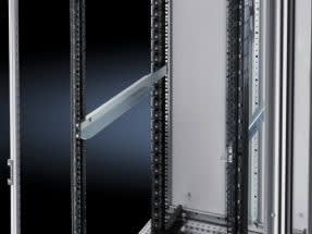Rittal - 2 Glissières réglables 400-600mm, charge 80kg