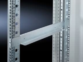 Rittal - 2 Glissière réglable en profondeur 1U