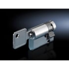 Rittal - 2 Serrure demi-cylindre 40mm