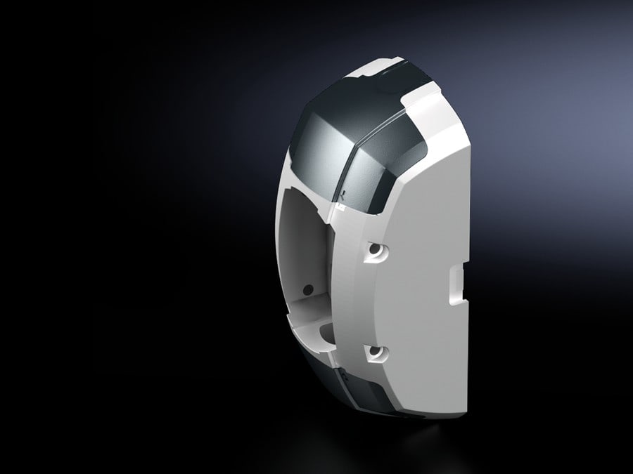 Rittal - Fixation mur/sol grand format pour bras porteur 120