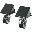 Rittal - 4 Roulette de transport pour socles - VX25 - RAL9005