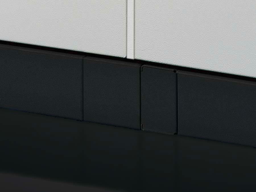 Rittal - 2 Baguette de recouvrement verticale pour juxtaposition - VX25 - RAL7035