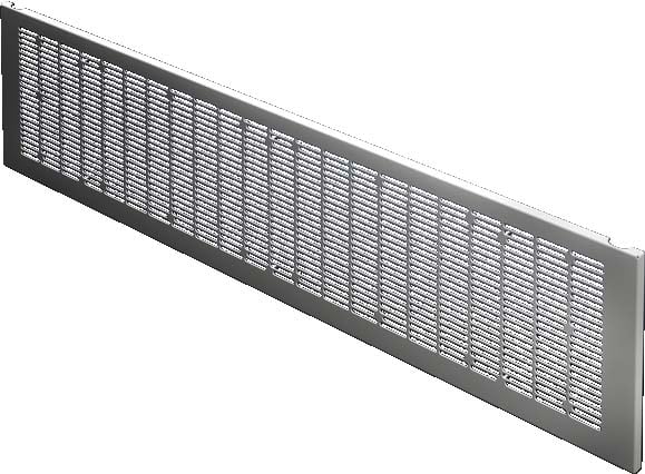 Rittal - Bandeau finition inférieur ajouré - VX25 -L1200 H300 -pour portes partielles
