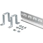 Rittal - Rail pour étrier de protection CEM en aluminium extrudé passivé sans chrome