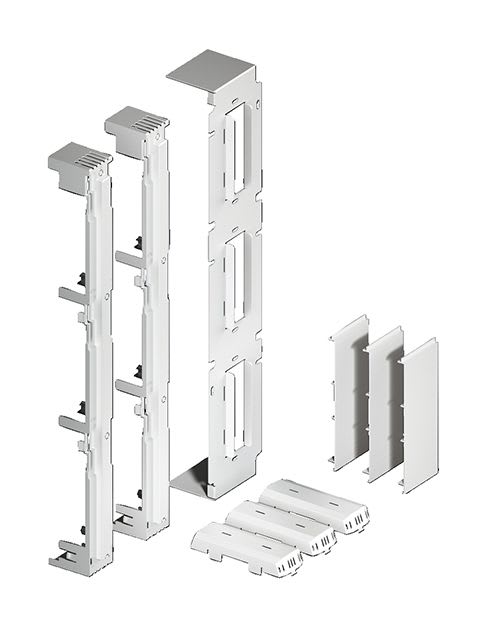 Rittal - Plastron de protection RAL7035-1P.pour jonction d'armoire