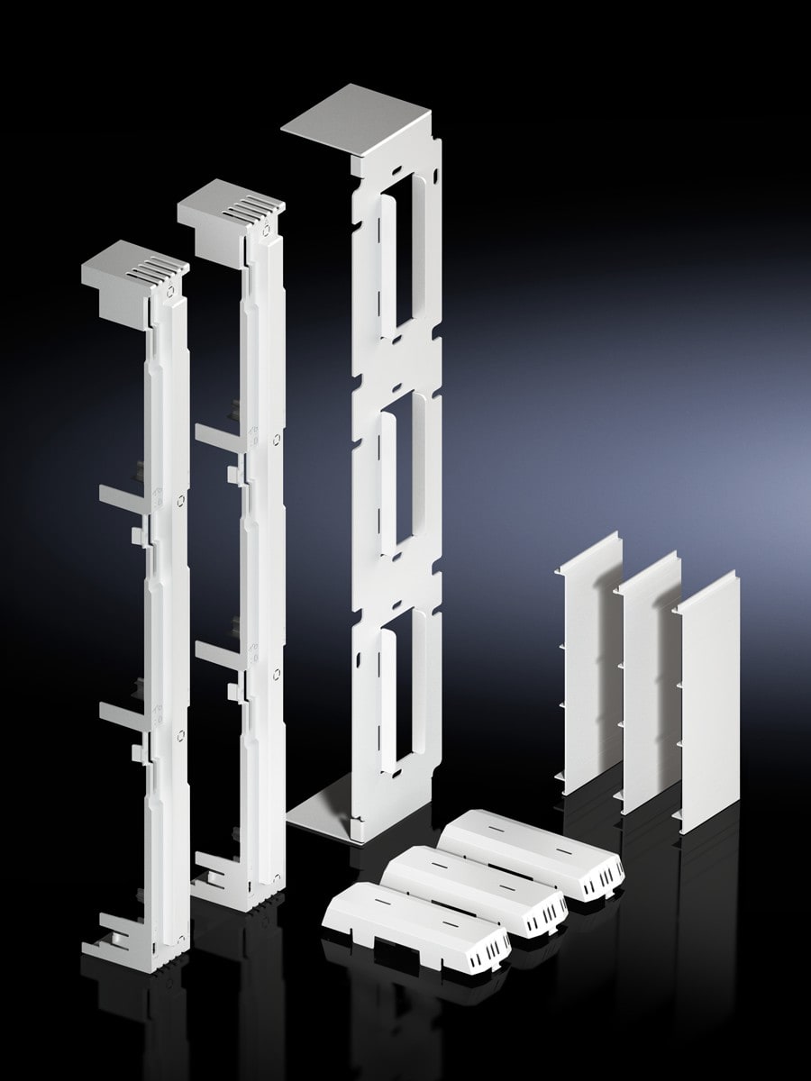 Rittal - Plastron de protection RAL7035-1P.pour jonction d'armoire